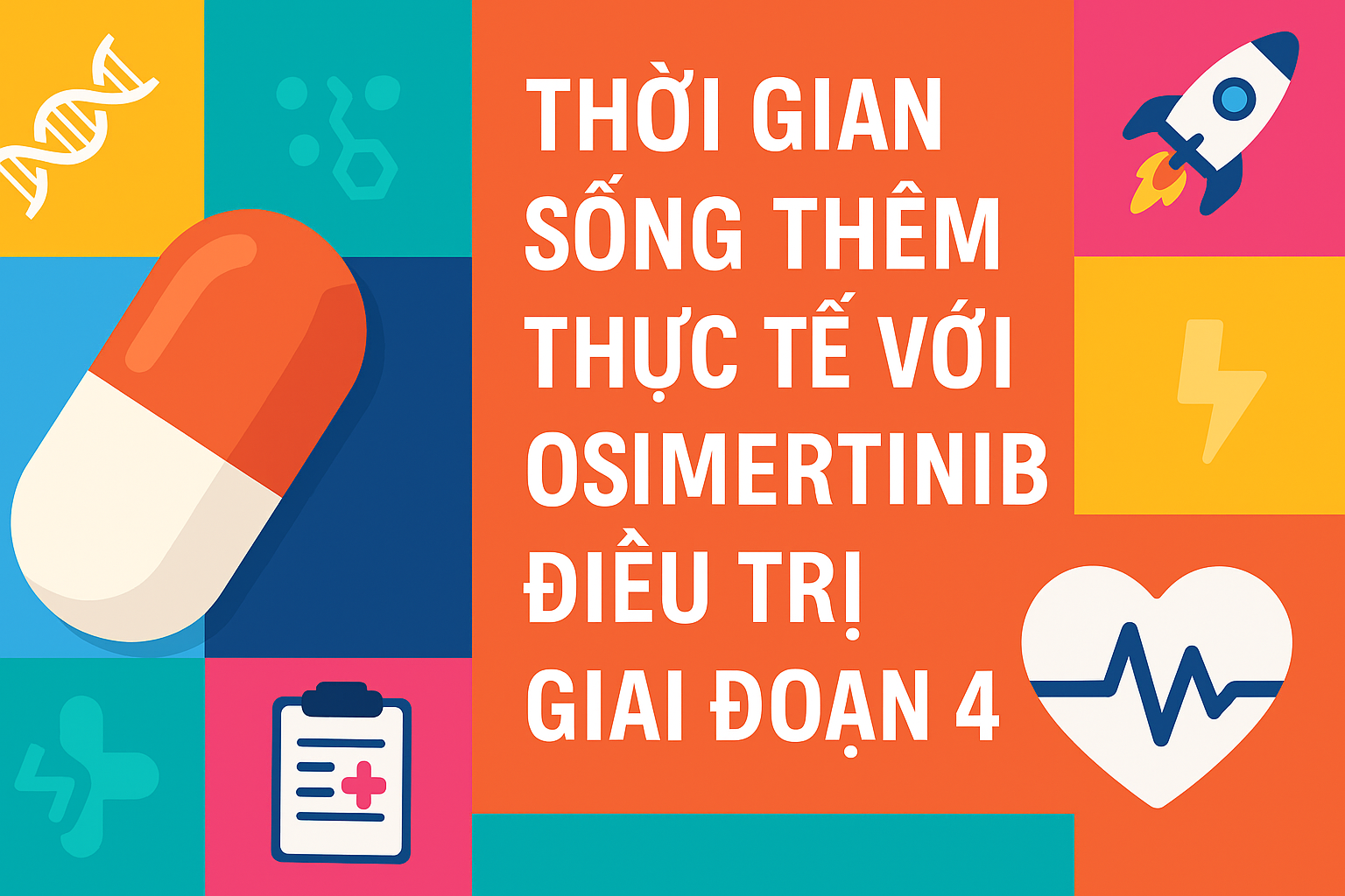 Thời Gian Sống Thêm Ở Bệnh Nhân Ung Thư Phổi EGFR+ Điều Trị Bằng Osimertinib: Dữ Liệu Thực Tế 2025